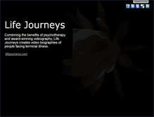 Tablet Screenshot of lifejourneys.com